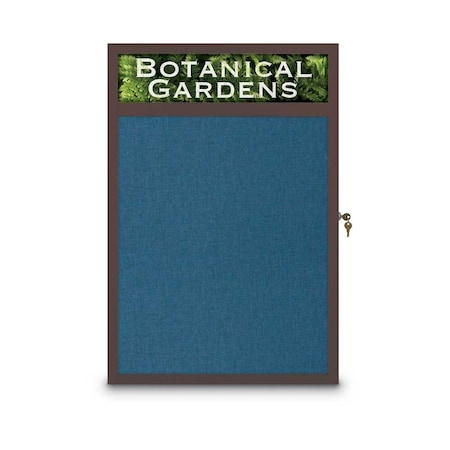 United Visual Products Open Faced Traditional Corkboard, 60x48" UV644A-SATIN-CLOUD